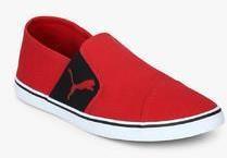 Puma Elsu V2 Slip On Red Sneakers boys
