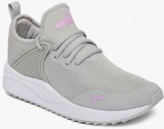 Puma Grey Pacer Next Cage Sneakers boys