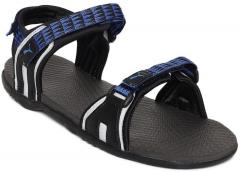 Puma Men Black & Blue Nova MU IDP Sports Sandals
