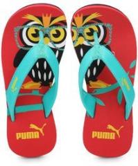 Puma Owl Jr Ind Red Flip Flops boys