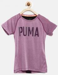 Puma Purple Printed Top girls