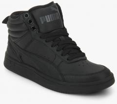 Puma Rebound Street V2 L Jr Black Sneakers boys