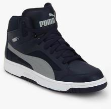 Puma Rebound V.2 Hi Navy Blue Sneakers women