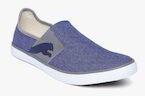 Puma Unisex Blue Slip On Lazy Sneakers