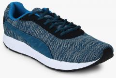 Puma Valor Knit Idp Deep Lagoon Hawaiian Blue Running Shoes