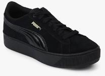 Puma Vikky Platform Black Sneakers