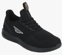 Red Tape Black Running Shoes for girls 
