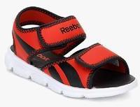 Reebok Wave Glider Red Floaters boys