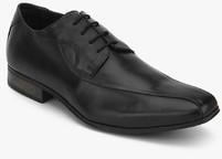 Ruosh Black Derby Formal Shoes men
