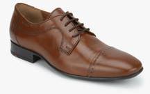 Ruosh Tan Derby Formal Shoes men