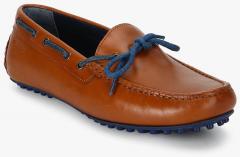 Ruosh Tan Driving Shoes Loafers men