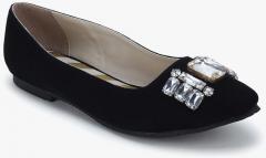 Scentra Black Belly Shoes women