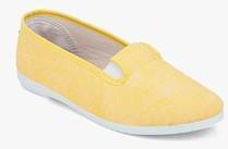 Scentra Yellow Moccasins women