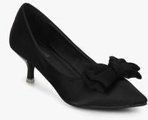Shoe Couture Black Bow Belly Shoes women
