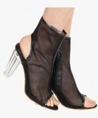 Shoe Couture Black Peep Toes women