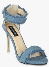 Shoe Couture Blue Ankle Strap Stilettos women