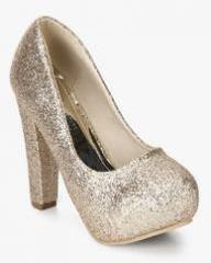 Shoe Couture Glitters Golden Stilettos women