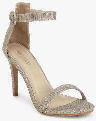 Shoe Couture Gold Open Toe Sandals women