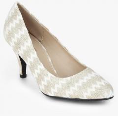 Shoe Couture Gold/White Belly Shoes women
