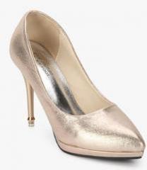 Shoe Couture Golden Metallic Stilettos women
