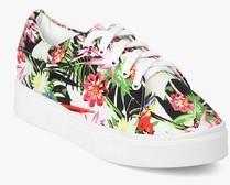 Shoe Couture Multicoloured Floral Casual Sneakers women