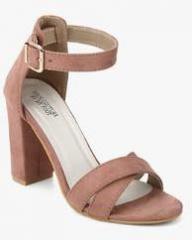 Shoe Couture Peach Ankle Strap Sandals women