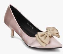 Shoe Couture Pink Bow Belly Shoes women