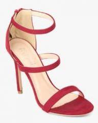 Shoe Couture Red Ankle Strap Stilettos women