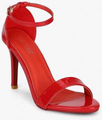 Shoe Couture Red Round Toe Sandals women