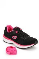 Skechers Agility Perfect Fit Black Running Shoes women