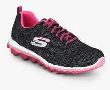 Skechers Air 2.0 Black Running Shoes women