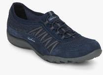 Skechers Breathe Easy Point Taken Navy Blue Running Shoes men