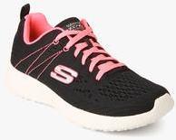 Skechers Burst Black Running Shoes women