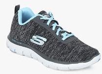 Skechers Flex Appeal 2.0 Grey Running Shoes men