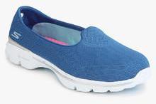 Skechers Go Walk 3 Insight Blue Sporty Sneakers women