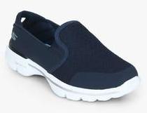 Skechers Go Walk 3 Navy Blue Casual Sneakers women