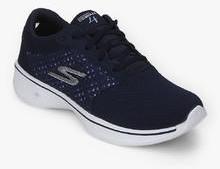 Skechers Go Walk 4 Exceed Navy Blue Running Shoes men