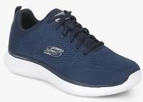 Skechers Quantum Flex Rood Navy Blue Running Shoes men