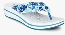 Skechers Upgrades Blue Slippers women