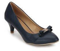 Steppings Navy Blue Belly Shoes women