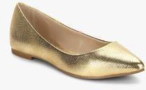 Steve Madden Klaraa Golden Belly Shoes women