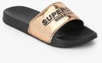 Superdry City Slide Golden Slippers women