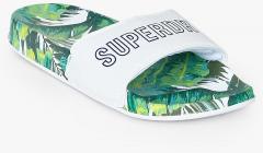 Superdry Green Sliders women