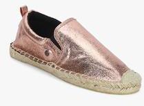 Superdry Liora Rose Gold Espadrille Lifestyle Shoes women