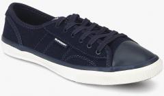 Superdry Low Pro Luxe Navy Blue Casual Sneakers women