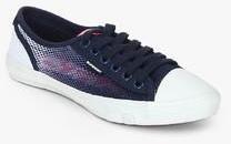 Superdry Low Pro Mesh Navy Blue Casual Sneakers women