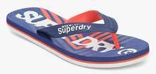 Superdry Retro Blue Flip Flops men