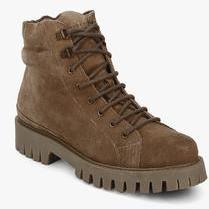 Superdry Selina Brown Ankle Length Boots men