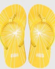 Tangerine Toes Yellow Flip Flops boys