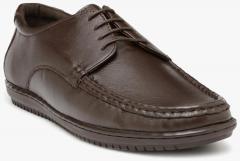 Teakwood Leathers Brown Formal Shoes men